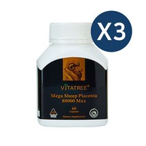 [비타트리] 메가 양태반 80000 맥스 60정X3, 3개