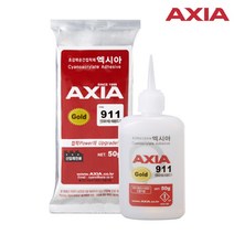 엑시아 순간 접착제 911 골드 50g 석재용 타일 대리석, 단품