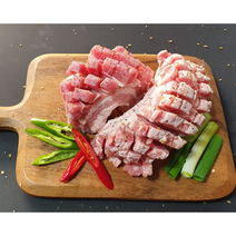[생와사비소스증정] 국내산 한돈 생삼겹 껍데기오겹살 수육용 구이용 돼지고기 500g, 삼겹 4cm(수육용/스테이크), 1개
