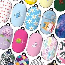 리어카상회 H 갤럭시버즈 슬림하드 디자인 인쇄 프린팅 케이스 키링 카라비너포함 200여가지, 17, C 플라워