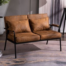 패브릭 왁스 3.5인용 쇼파 2인 가구단지 7평 15평 18평 오피스텔 원룸 좁은방 소파베드 좌식 3인 자취방, 싱글 브론징 가죽