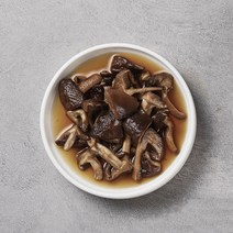 달달한 국내 자연산 강원도 산나물 저녁 반찬 절임 표고버섯 장아찌, 300g, 표고장아찌