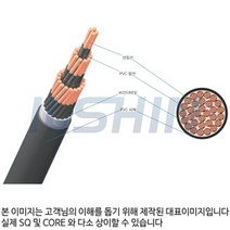 S 111789 TFR CVV 2.5SQ x 6C 칼라링 M단위판매 전선 조명 부자재 인테리어 인테리어용품, TFR _CVV 2.5SQ x 6C 칼라링 M단위판매