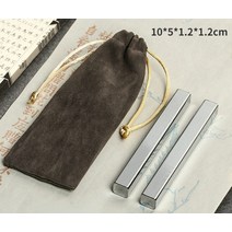 서예 도구 문진 세트 용품 철 휴대용 브러시 펜 홀더 그림 종이 무게, b