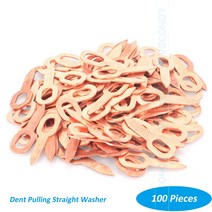 100PCS Dent Pulling Straight Washer For Spot Welder Panel Welding Machine Consumables, 한개옵션0