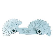 후지 4310136 피치게이지 No.158 0.5-7.0mm (1EA)., 단일 수량
