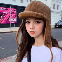 귀마개 뽀글이 여성 방한 모자 털모자 스키장 패션