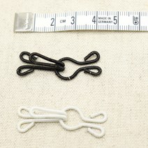 1셋-5쌍 의류용 실 걸고리 밍크걸이, 화이트
