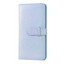 Fujifilm Instax Square SQ1 SQ6 SQ10 SQ20 SP-3 새로운 부드러운 PU 가죽 80 포켓 사진 앨범 스토리지 책, 03 파란