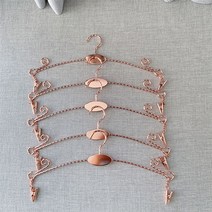 10PCS속옷 가게 금속 단조 옷걸이 도매 로즈 골드 숙녀 속옷 브래지어 디스플레이 스탠드, 10PCS인테리어 바지 랙 로즈 골드