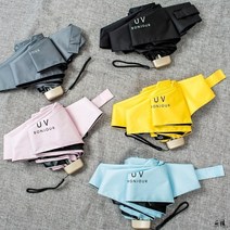 미니포켓 납작함 50 양산 여성 가볍다 팬시 휴대 접이식 레쉬 자외선차단 썬바이져 우산 투웨이 513595386