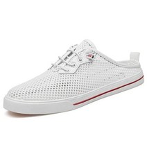 프리라이프 남성 로퍼 여름 슬리퍼 통기성 캐주얼 흰색 커플 신발