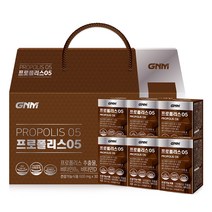 GNM 프로폴리스05 선물세트 1박스 (총 6개월분) / 아연 비타민D 비타민B 판토텐산, 108g, 1세트