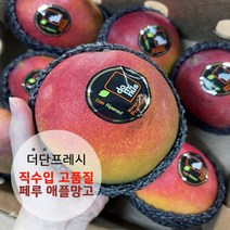 [더단프레시] 직수입 특품질 페루 애플망고 선물세트, 1.페루 애플망고 10과(중) 3입