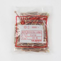 YUJINCO 육각머리 직결피스 양날 스크류볼트 14x80mm 나사 1봉(100개입)