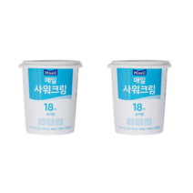 매일 사워크림 900g*2개, 2개, 900g