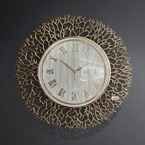 그레이하우스 고급 명품무소음 벽걸이시계 골드시계 대리석 인테리어시계 무소음벽시계 특이한벽시계 포인트인테리어 모던 거실시계 개업선물 대형시계 디자인시계 철재시계 골드인테리어 포인트 카페인테리어소품 호텔장식품, B형(로즈골드)