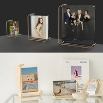 청첩장액자 증명사진 축사 청첩장 우드 아크릴 책상 웨딩포토 테이블 탁상용 액자