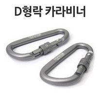 바른 차광막 95% 98% 강력사중직 햇빛그늘막, D형락 카라비너(1개), 1개