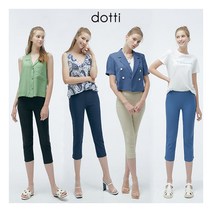 [도티] [DOTTI] 여성 쫀쫀 텐션 8부 팬츠 4종