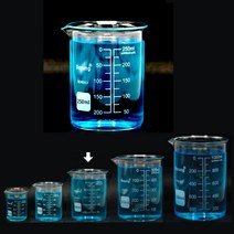 유리 비이커 250ml 1개 과학실험 실험재료 비커 초자류
