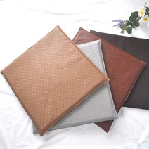 (한정수량) 퀄팅레자 방석커버 식당 교회 엽업용 업소용, 브라운