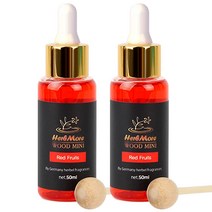 허브모아 우드미니 디퓨저 50ml 리필, 레드프룻, 2개