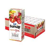 썬업 과일야채샐러드 레드 200ml24팩/주스/음료수, 썬업 과일야채샐러드 레드 200ml