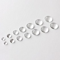 납작 무지 유리눈알 1SET, 14mm (16개)