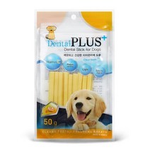 덴탈플러스 국산 덴탈 개껌, 치즈맛, 50g, 5개