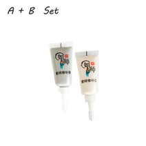 견고한 강한 A + 욕조 타일 세라믹 수리 페이스트 샤워 키트 흰색 균열 욕실 바닥 실러, 01 1Set, 01 1Set