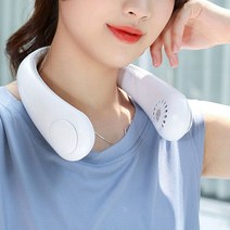 핸즈프리 넥밴드 선풍기 넥풍기 휴대용 목선풍기 목, A206넥풍기(그린)