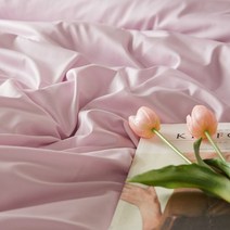 에스데코 60수사틴 순면 누빔이불커버 명품호텔침구K킹 핑크, 상세설명 참조