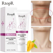 rtopr 넥 퍼밍 크림 링클 리무버 크림 회춘 퍼밍 스킨 화이트닝 보습 모양 뷰티 넥 스킨 케어, 없음