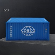 에스셀러 120 컨테이너 미니어쳐모형 20ft 카페 사무실 인테리어 소품, CMA CGM B  컨테이너 모델