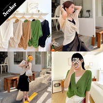 코코블랑 위빙 썸머브이꼬임니트