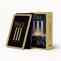 TWICE 트와이스 포카 앨범 스티커 사진 굿즈, SC-TWICE-새 앨범 54장