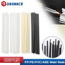 용접봉 롯드 200mm PP/PE/PVC/ABS 플라스틱 용접봉 용접 메쉬 수리 스트립이 있는 키트 자동차 범퍼용 납, 06 40PCS PE