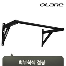 브랜드없음 홈트 턱걸이 철봉 벽부착식 운동 풀업바 근력 웨이트 체력검정 헬스장 체육