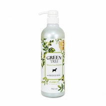 그린트리 호호바오일 샴푸 750ml - 유해성분 없는 안전한 무방부제 무실리콘 저자극 애견샴푸