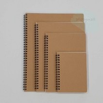 올몰 무지 스프링 무선노트 A5 회원수첩 사무실노트 무선다이어리