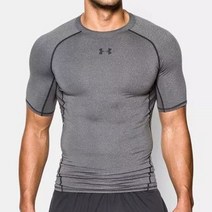 언더아머 히트기어 아머 컴프레션 티셔츠 1257468-090