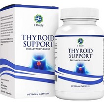 [해외] Thyroid Support Supplement 요오드 메타볼리즘 비타민 B12복합체 아연 셀레늄