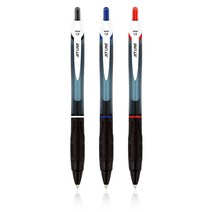 [문구조아] 자바 제트라인 볼펜 1.0mm 필기구 흑색, 6개