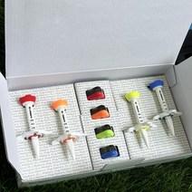 LED골프티 분실방지 높이조절 컨트롤 카르마 골프티꽂이 4P세트