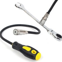 초강력 자석 픽업툴 자바라 공구 못 나사 볼트 틈새, 1개