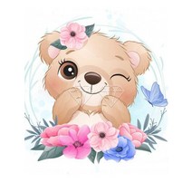 5D DIY 다이아몬드 페인팅 꽃 동물 유니콘 폭스 공룡 전체 스퀘어 & 라운드 모자이크 자수 크로스 스티, 01 1_01 Round Drill 15x20