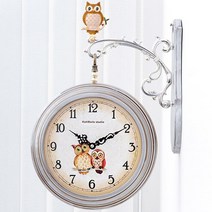 마리데코 그레이 빈티지 양면시계, 닭