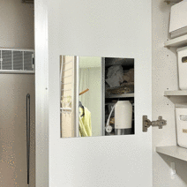 [led압화거울] 구우스 프리미엄 벽에 붙이는 안전한 아크릴 거울