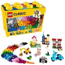 레고 (LEGO) 클래식 노란색 아이디어 박스 스페셜 10698 장난감 블록 보석 공예 소년 소녀 4 세 ~ 99 세